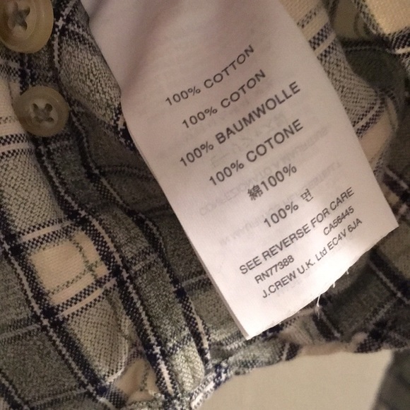 Men’s J.Crew Buttoned Down Collar Shirt - Picture 6 of 6